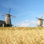 Angla Windmills, Saare County, Estonia